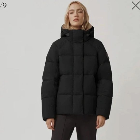 99% NEW CANADA GOOSE BLACK JUNCTION JACKET, SIZE S - Picture 9 of 9